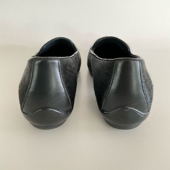 Pony Hair Dansko Olivia Loafer Low Comfort Heel Black 38 - Picture 7 of 13
